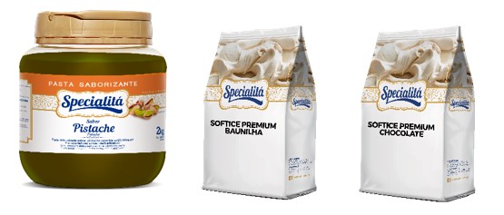 Pasta Saborizante sabor Pistache e Bases SoftIce Premium